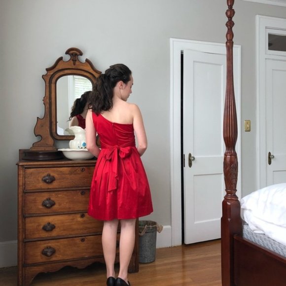 Teeze Me Red Prom Dress, Size 5 - Picture 4 of 8